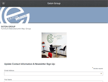 Tablet Screenshot of eatongroupreps.com